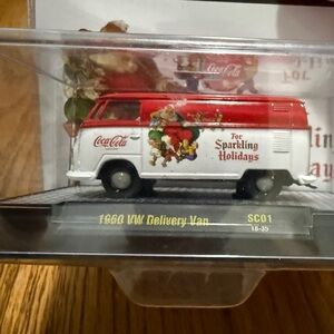 Coca Cola Sparkling Holidays VW Van - Red and White